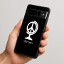 כיסוי בעיצוב אישי עם השם שלך לדגם - Google Pixel 10 Pro 5G בעיצוב גלובוסי שלום