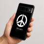 כיסוי בעיצוב אישי עם השם שלך לדגם - Google Pixel 10 Pro 5G בעיצוב סמל השלום