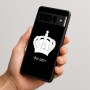 כיסוי בעיצוב אישי עם השם שלך לדגם - Google Pixel 10 Pro 5G בעיצוב כתר מלכותי