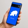 כיסוי בעיצוב אישי עם השם שלך לדגם - Google Pixel 10 Pro 5G בעיצוב קרנף