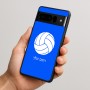 כיסוי בעיצוב אישי עם השם שלך לדגם - Google Pixel 10 Pro 5G בעיצוב כדור כדורעף