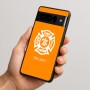 כיסוי בעיצוב אישי עם השם שלך לדגם - Google Pixel 10 Pro 5G בעיצוב כבאי - תגית