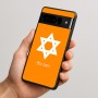 כיסוי בעיצוב אישי עם השם שלך לדגם - Google Pixel 10 Pro 5G בעיצוב מגן דוד - מגן דוד - ישראל