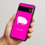 כיסוי בעיצוב אישי עם השם שלך לדגם - Google Pixel 10 Pro 5G בעיצוב חזיר