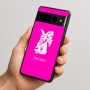 כיסוי בעיצוב אישי עם השם שלך לדגם - Google Pixel 10 Pro 5G בעיצוב ארנב מחזיק גזר