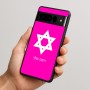 כיסוי בעיצוב אישי עם השם שלך לדגם - Google Pixel 10 Pro 5G בעיצוב מגן דוד - מגן דוד - ישראל