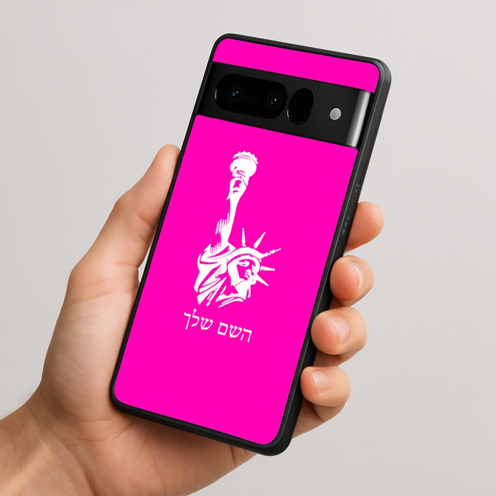 כיסוי בעיצוב אישי עם השם שלך לדגם - Google Pixel 10 Pro 5G בעיצוב פסל החירות