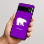 כיסוי בעיצוב אישי עם השם שלך לדגם - Google Pixel 10 Pro 5G בעיצוב דוב