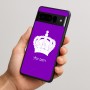 כיסוי בעיצוב אישי עם השם שלך לדגם - Google Pixel 10 Pro 5G בעיצוב כתר מלכותי