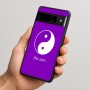 כיסוי בעיצוב אישי עם השם שלך לדגם - Google Pixel 10 Pro 5G בעיצוב סמל יינג יאנג