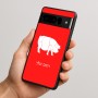 כיסוי בעיצוב אישי עם השם שלך לדגם - Google Pixel 10 Pro 5G בעיצוב חזיר