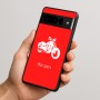 כיסוי בעיצוב אישי עם השם שלך לדגם - Google Pixel 10 Pro 5G בעיצוב הארלי-דיווידסון