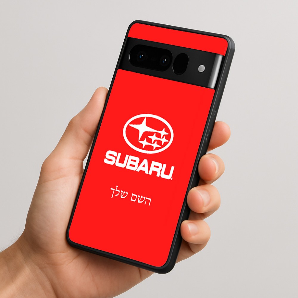 כיסוי בעיצוב אישי עם השם שלך לדגם - Google Pixel 10 Pro 5G בעיצוב סובארו