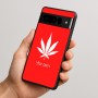 כיסוי בעיצוב אישי עם השם שלך לדגם - Google Pixel 10 Pro 5G בעיצוב עלה מריחואנה - גראס