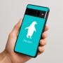 כיסוי בעיצוב אישי עם השם שלך לדגם - Google Pixel 10 Pro 5G בעיצוב פינגווין