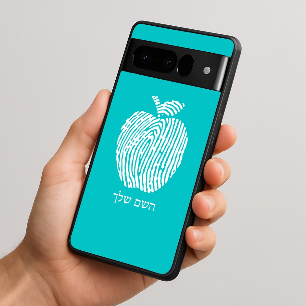 כיסוי בעיצוב אישי עם השם שלך לדגם - Google Pixel 10 Pro 5G בעיצוב הדפס תפוח