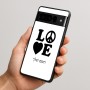 כיסוי בעיצוב אישי עם השם שלך לדגם - Google Pixel 10 Pro 5G בעיצוב אהבה