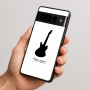 כיסוי בעיצוב אישי עם השם שלך לדגם - Google Pixel 10 Pro 5G בעיצוב גיטרה