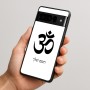 כיסוי בעיצוב אישי עם השם שלך לדגם - Google Pixel 10 Pro 5G בעיצוב סמל אום