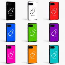 כיסוי בעיצוב אישי עם השם שלך לדגם - Google Pixel 6 5G בעיצוב סטטוסקופ רופא