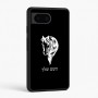 כיסוי בעיצוב אישי עם השם שלך לדגם - Google Pixel 6 5G בעיצוב ראש סוס