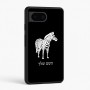 כיסוי בעיצוב אישי עם השם שלך לדגם - Google Pixel 6 5G בעיצוב זברה