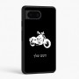 כיסוי בעיצוב אישי עם השם שלך לדגם - Google Pixel 6 5G בעיצוב הארלי-דיווידסון