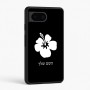 כיסוי בעיצוב אישי עם השם שלך לדגם - Google Pixel 6 5G בעיצוב פרח היביסקוס