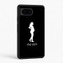 כיסוי בעיצוב אישי עם השם שלך לדגם - Google Pixel 6 5G בעיצוב אישה בהריון