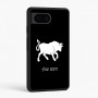 כיסוי בעיצוב אישי עם השם שלך לדגם - Google Pixel 6 5G בעיצוב מזלות - שור