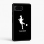 כיסוי בעיצוב אישי עם השם שלך לדגם - Google Pixel 6 5G בעיצוב שחקנית כדורגל - אישה