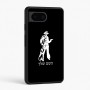 כיסוי בעיצוב אישי עם השם שלך לדגם - Google Pixel 6 5G בעיצוב קאובוי המערב הפרוע