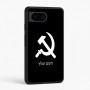 כיסוי בעיצוב אישי עם השם שלך לדגם - Google Pixel 6 5G בעיצוב פטיש ומגל