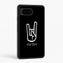 כיסוי בעיצוב אישי עם השם שלך לדגם - Google Pixel 6 5G בעיצוב יד סלע