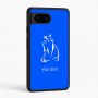כיסוי בעיצוב אישי עם השם שלך לדגם - Google Pixel 6 5G בעיצוב חתול