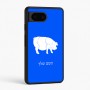 כיסוי בעיצוב אישי עם השם שלך לדגם - Google Pixel 6 5G בעיצוב חזיר