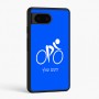 כיסוי בעיצוב אישי עם השם שלך לדגם - Google Pixel 6 5G בעיצוב אופניים אולימפיים