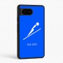 כיסוי בעיצוב אישי עם השם שלך לדגם - Google Pixel 6 5G בעיצוב קפיצת סקי אולימפית