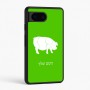 כיסוי בעיצוב אישי עם השם שלך לדגם - Google Pixel 6 5G בעיצוב חזיר