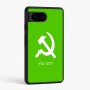 כיסוי בעיצוב אישי עם השם שלך לדגם - Google Pixel 6 5G בעיצוב פטיש ומגל