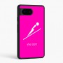 כיסוי בעיצוב אישי עם השם שלך לדגם - Google Pixel 6 5G בעיצוב קפיצת סקי אולימפית