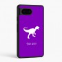 כיסוי בעיצוב אישי עם השם שלך לדגם - Google Pixel 6 5G בעיצוב דינוזאור