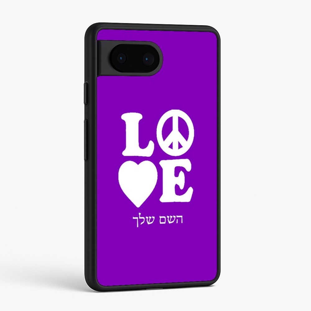 כיסוי בעיצוב אישי עם השם שלך לדגם - Google Pixel 6 5G בעיצוב אהבה