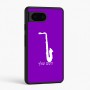כיסוי בעיצוב אישי עם השם שלך לדגם - Google Pixel 6 5G בעיצוב סקסופון