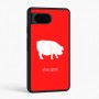 כיסוי בעיצוב אישי עם השם שלך לדגם - Google Pixel 6 5G בעיצוב חזיר