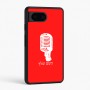 כיסוי בעיצוב אישי עם השם שלך לדגם - Google Pixel 6 5G בעיצוב מיקרופון