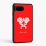 כיסוי בעיצוב אישי עם השם שלך לדגם - Google Pixel 6 5G בעיצוב פרחי קרן