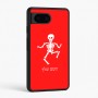 כיסוי בעיצוב אישי עם השם שלך לדגם - Google Pixel 6 5G בעיצוב סקלטון