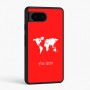 כיסוי בעיצוב אישי עם השם שלך לדגם - Google Pixel 6 5G בעיצוב מפת העולם