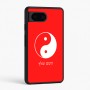 כיסוי בעיצוב אישי עם השם שלך לדגם - Google Pixel 6 5G בעיצוב סמל יינג יאנג